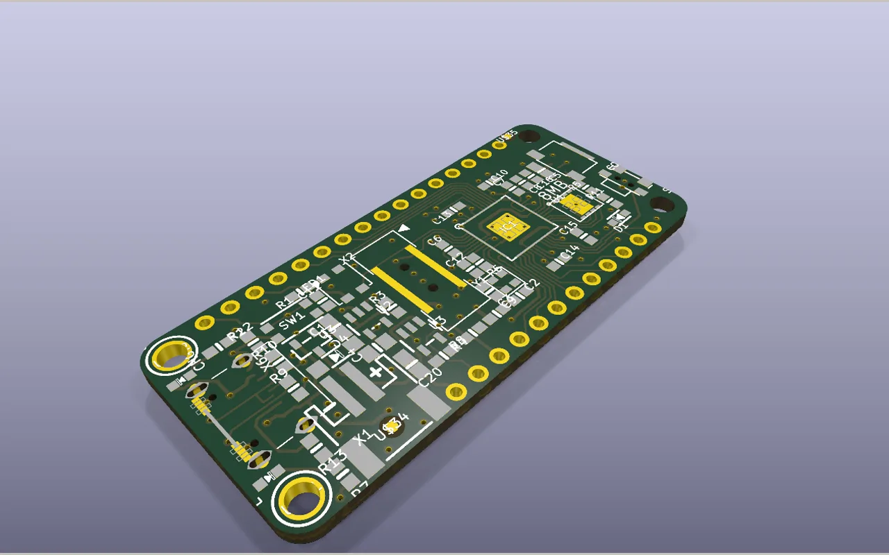 Adafruit Feather RP2040 board