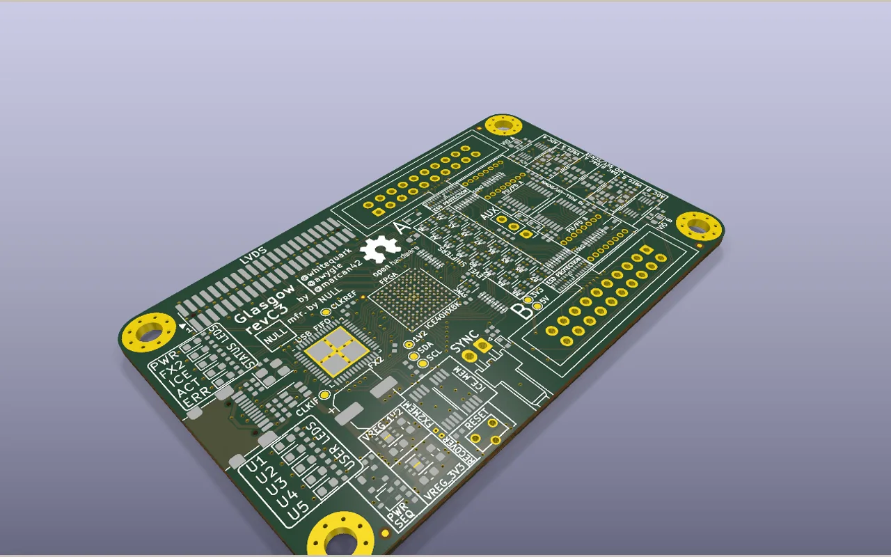 Glasgow Interface Explorer board